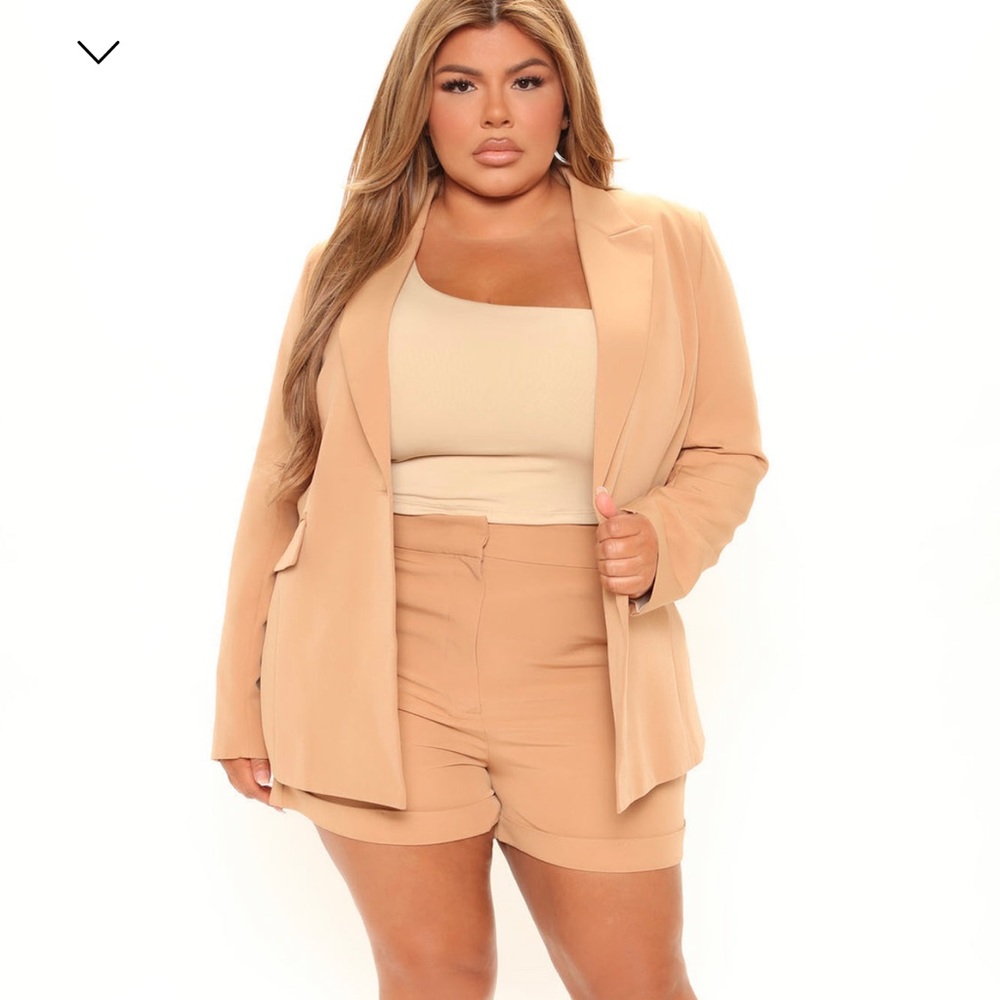 Shorts and Blazer Set from Fashion Nova